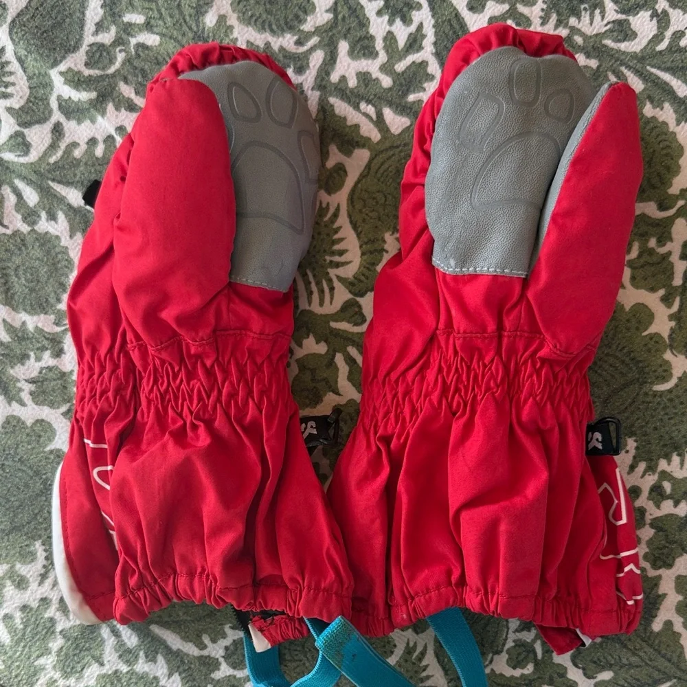 Skiset toddler/baby ski mittens. Size 2T